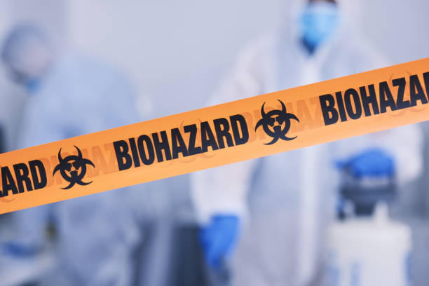 Professional Blood Cleanup technician working in Concrete, WA